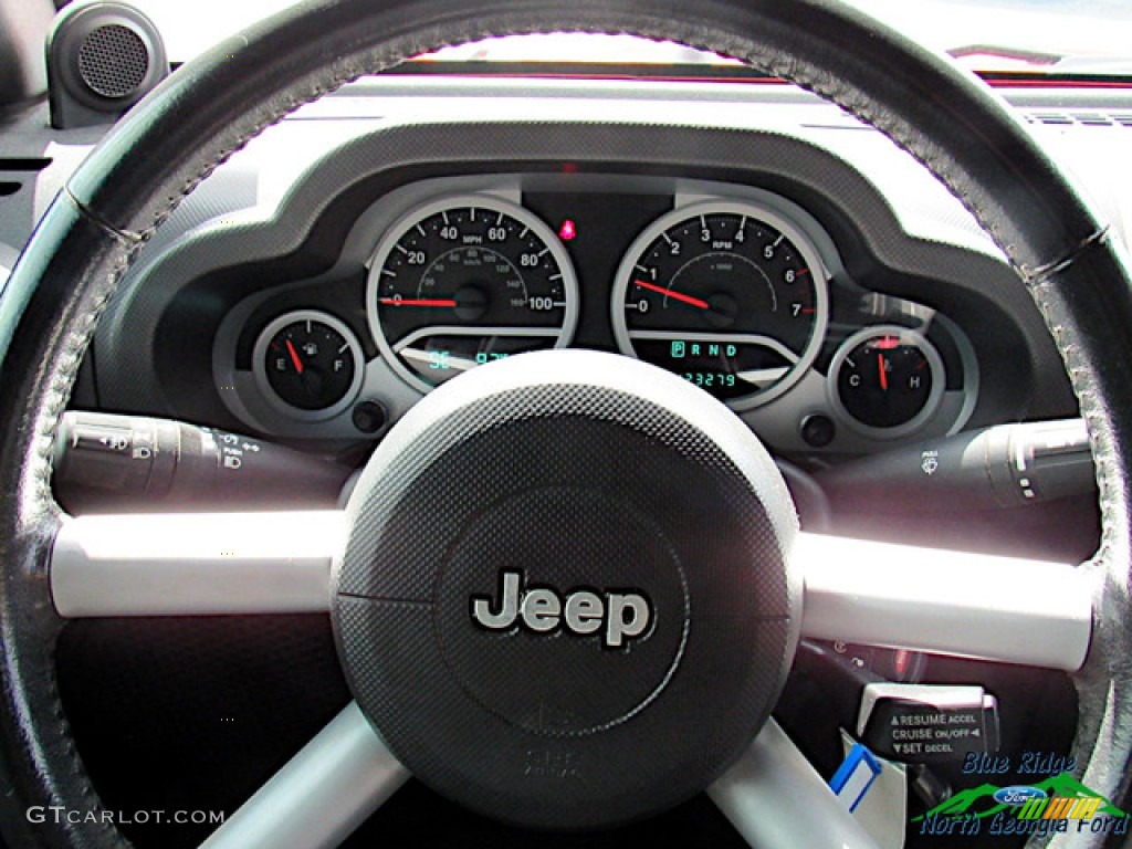 2008 Wrangler Unlimited Sahara 4x4 - Red Rock Crystal Pearl / Dark Slate Gray/Med Slate Gray photo #15