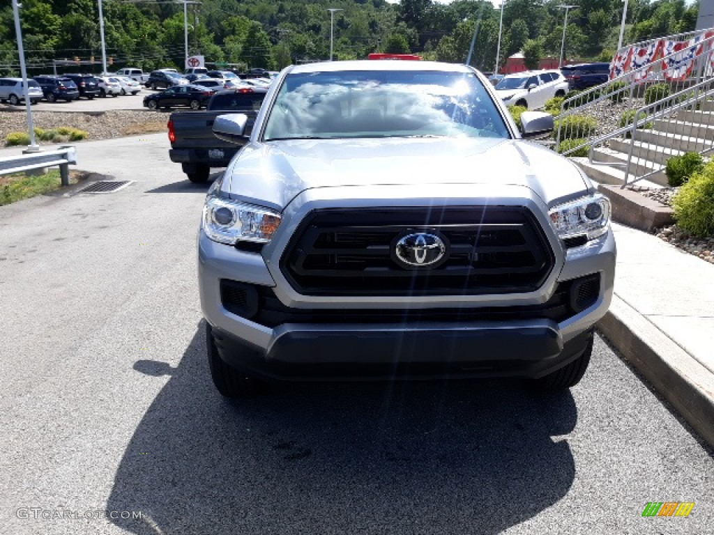 2020 Tacoma SR Double Cab 4x4 - Silver Sky Metallic / Cement photo #30