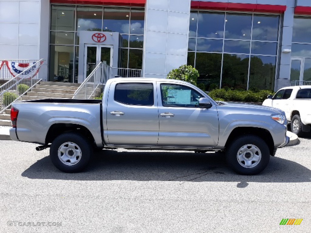 2020 Tacoma SR Double Cab 4x4 - Silver Sky Metallic / Cement photo #32