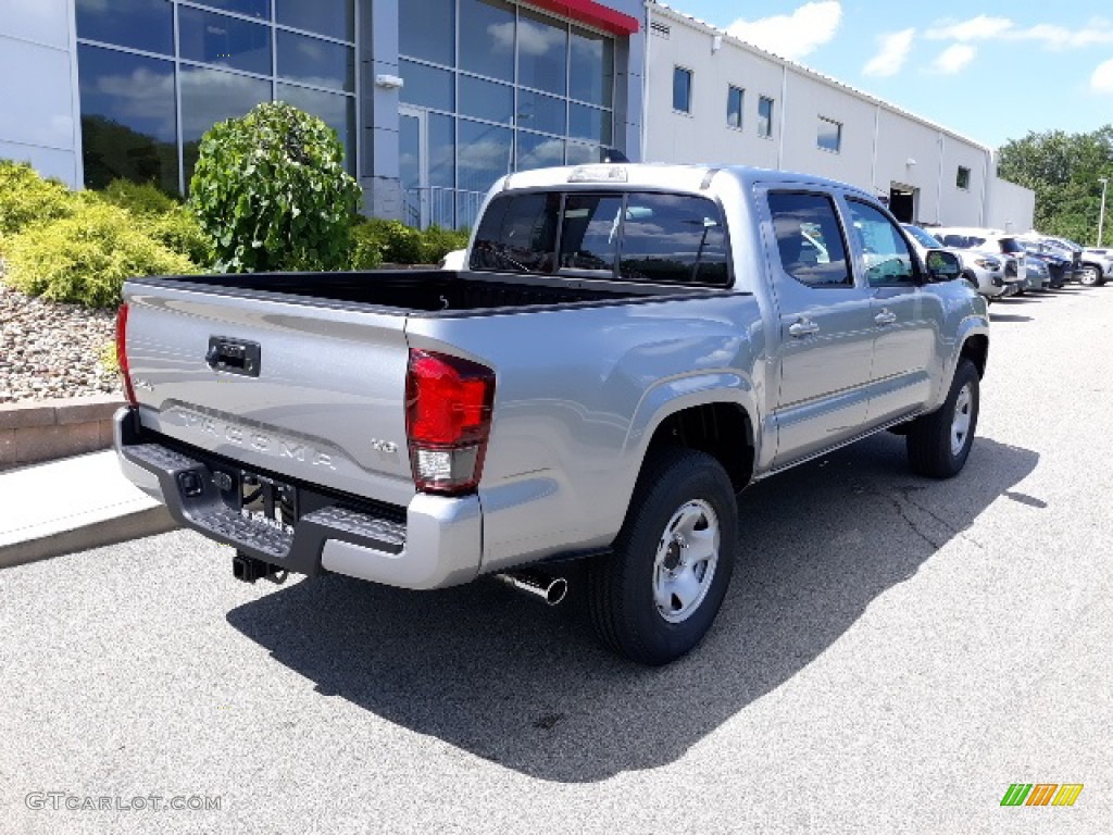 2020 Tacoma SR Double Cab 4x4 - Silver Sky Metallic / Cement photo #33