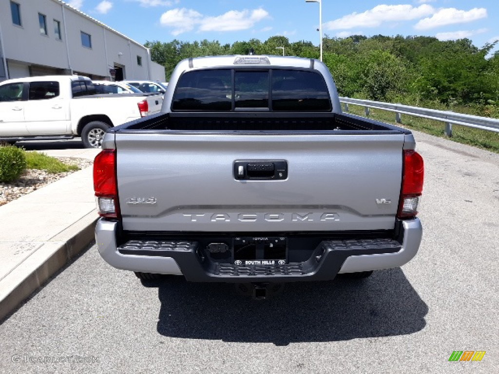 2020 Tacoma SR Double Cab 4x4 - Silver Sky Metallic / Cement photo #34