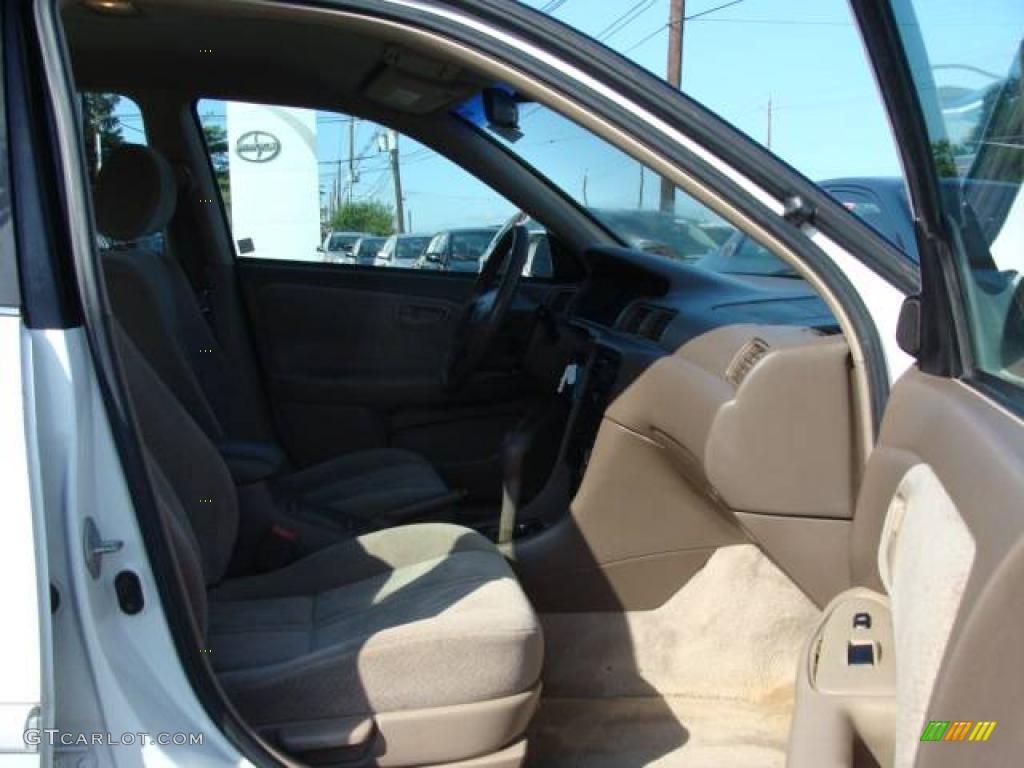 2000 Camry LE - Super White / Oak photo #8