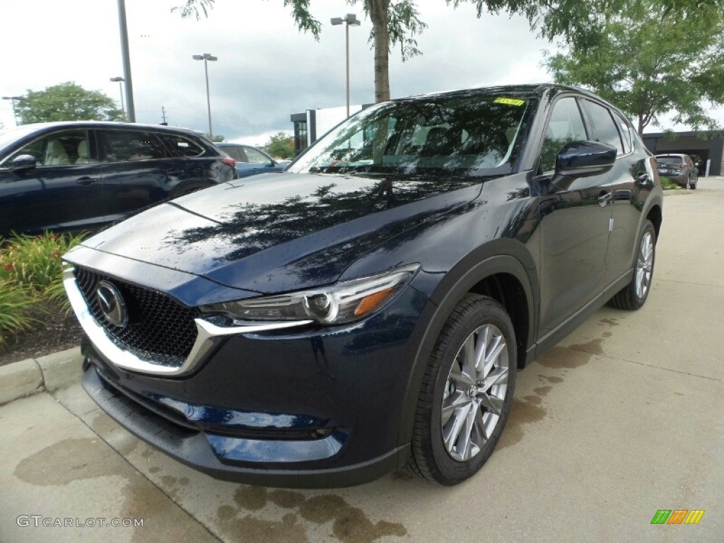 Deep Crystal Blue Mica 2020 Mazda CX-5 Grand Touring Reserve AWD Exterior Photo #139132998