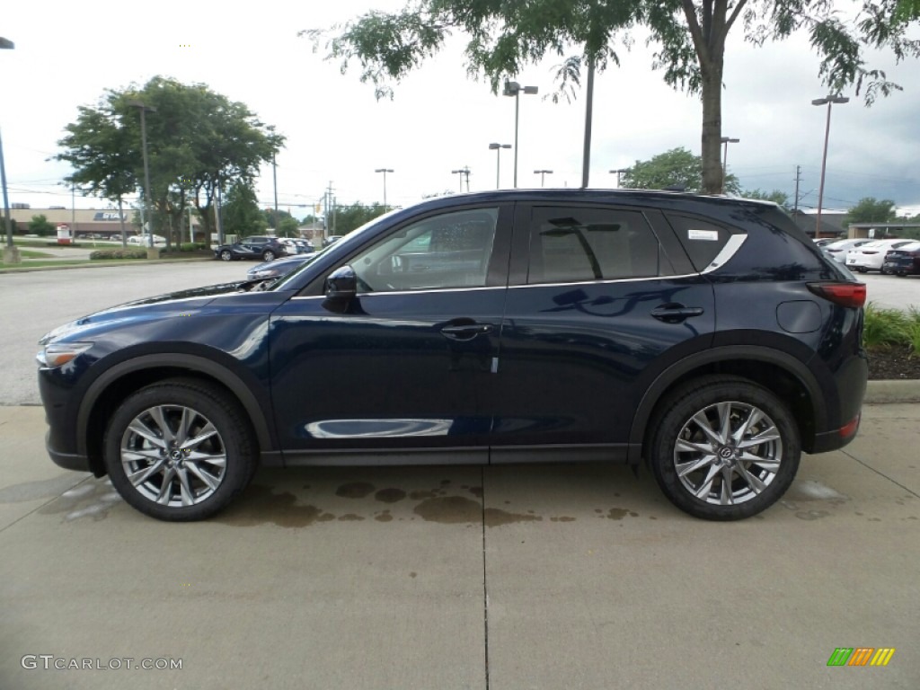 Deep Crystal Blue Mica 2020 Mazda CX-5 Grand Touring Reserve AWD Exterior Photo #139133016