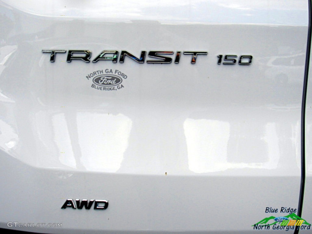 2020 Transit Van 150 LR Long AWD - Oxford White / Dark Palazzo Grey photo #22
