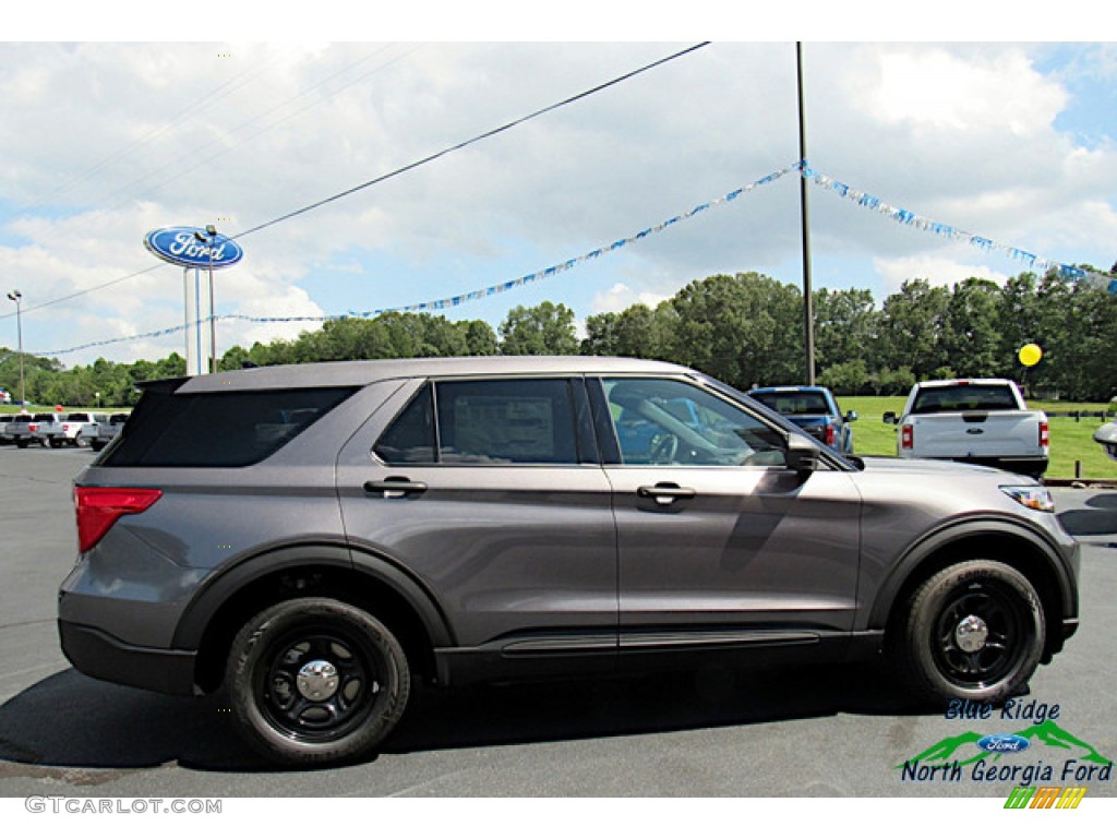 2020 Explorer Police Interceptor AWD - Sterling Gray Metallic / Ebony photo #6