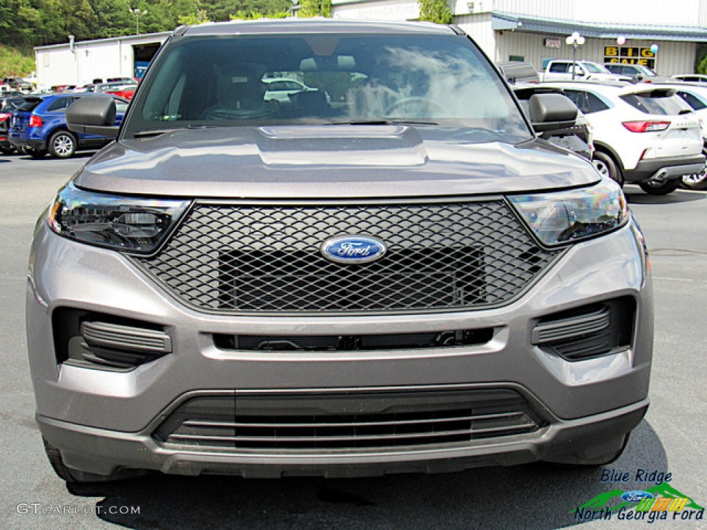 2020 Explorer Police Interceptor AWD - Sterling Gray Metallic / Ebony photo #8