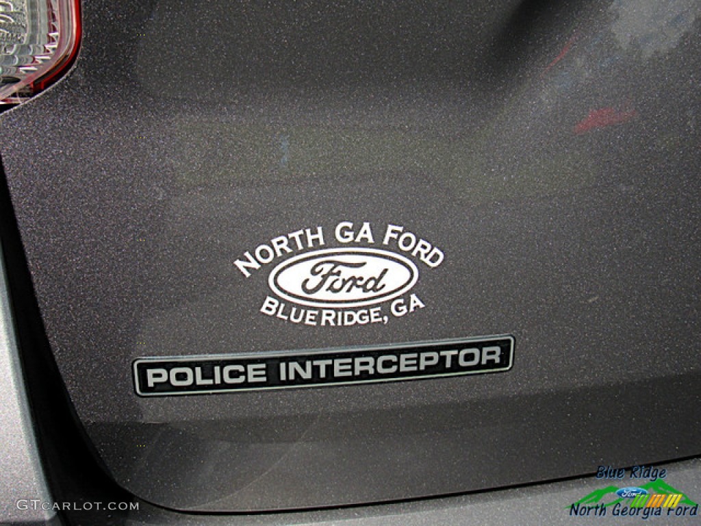 2020 Explorer Police Interceptor AWD - Sterling Gray Metallic / Ebony photo #19