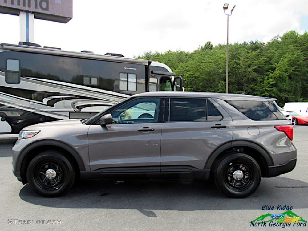 2020 Explorer Police Interceptor AWD - Sterling Gray Metallic / Ebony photo #2
