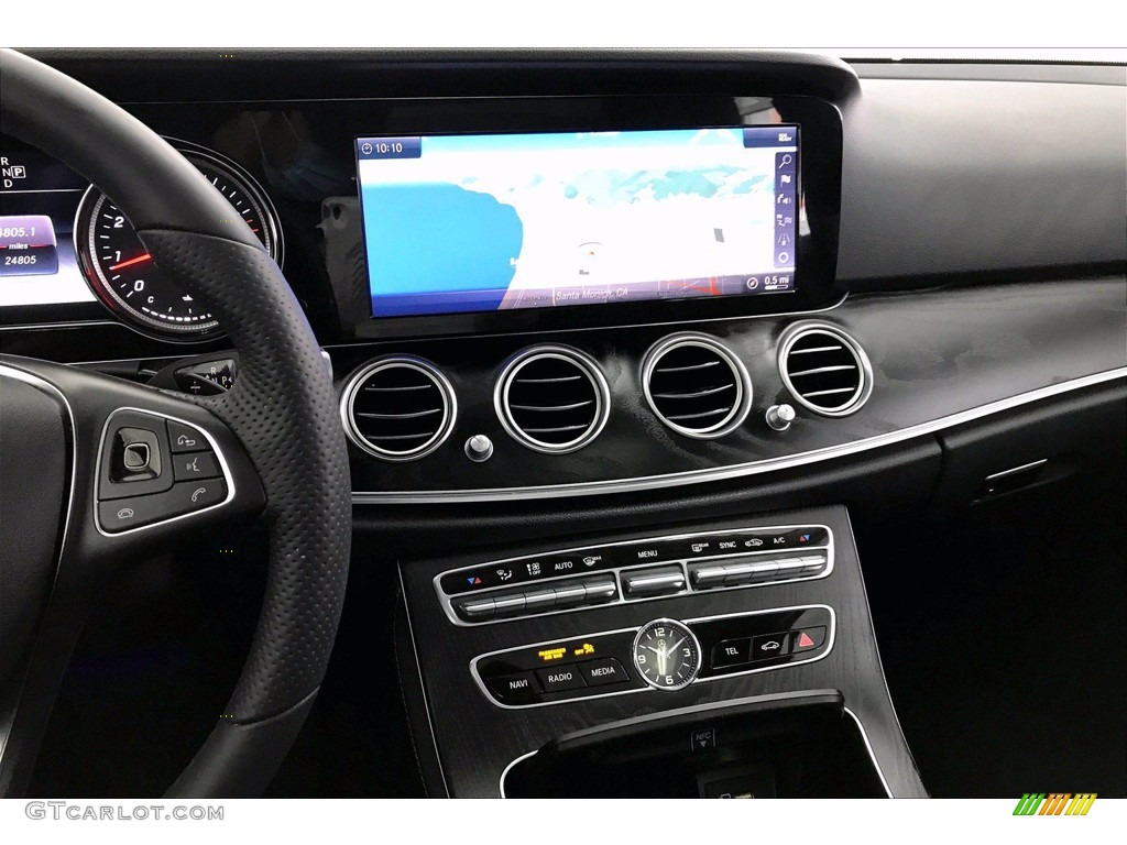 2018 E 300 Sedan - Lunar Blue Metallic / Black photo #5