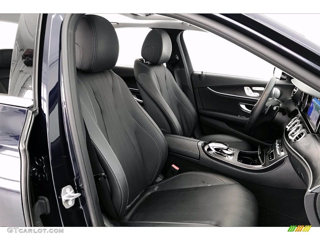 2018 E 300 Sedan - Lunar Blue Metallic / Black photo #6