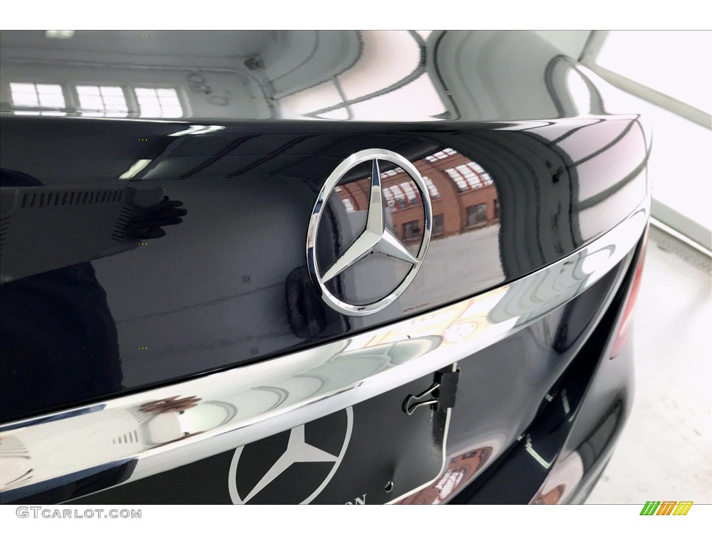 2018 E 300 Sedan - Lunar Blue Metallic / Black photo #7