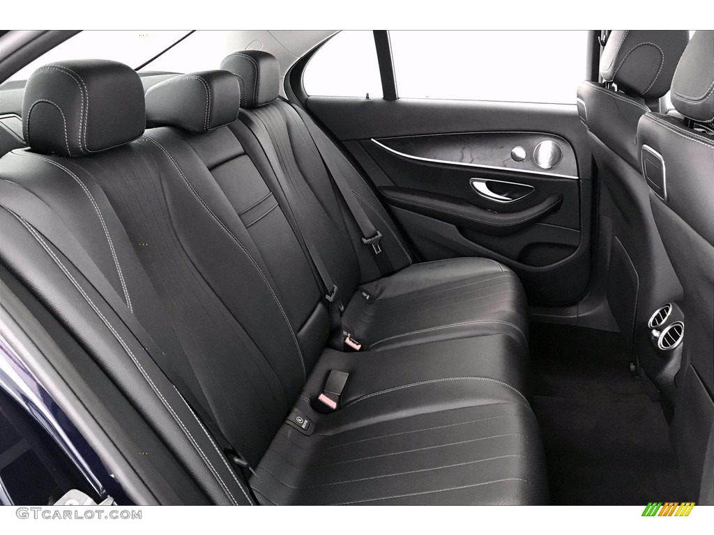 2018 E 300 Sedan - Lunar Blue Metallic / Black photo #13