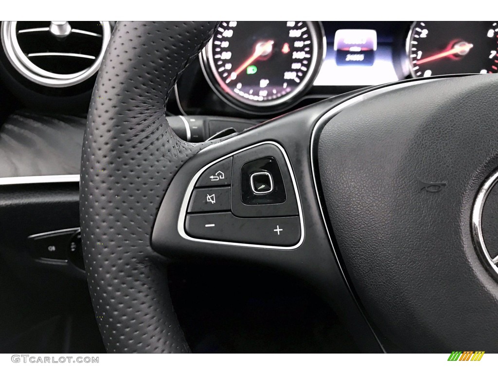 2018 E 300 Sedan - Lunar Blue Metallic / Black photo #18