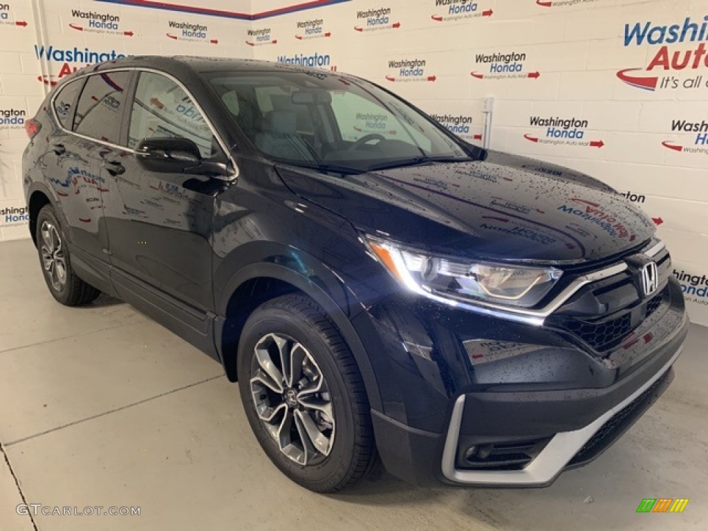 2020 CR-V EX-L AWD - Crystal Black Pearl / Gray photo #31