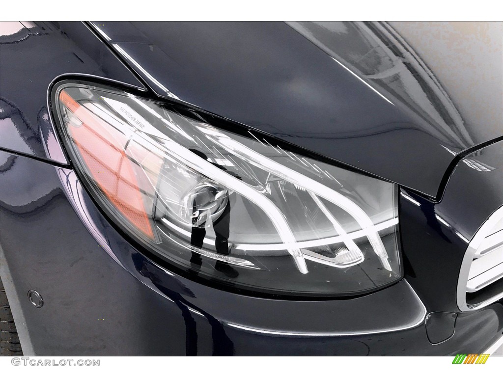 2018 E 300 Sedan - Lunar Blue Metallic / Black photo #32