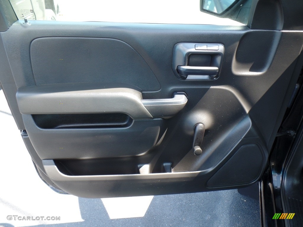 2016 Chevrolet Silverado 1500 WT Regular Cab 4x4 Dark Ash/Jet Black Door Panel Photo #139136520