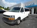 Summit White - Express 3500 Passenger LT Photo No. 2