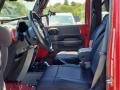 2008 Flame Red Jeep Wrangler Unlimited X 4x4  photo #45