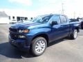 Northsky Blue Metallic 2020 Chevrolet Silverado 1500 Custom Double Cab 4x4