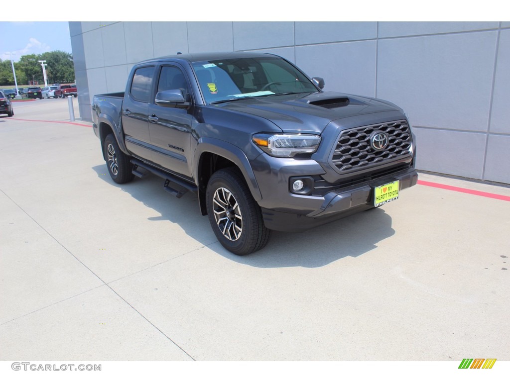 Magnetic Gray Metallic 2020 Toyota Tacoma TRD Sport Double Cab Exterior Photo #139137899