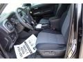 2020 Toyota Tacoma TRD Cement/Black Interior Front Seat Photo