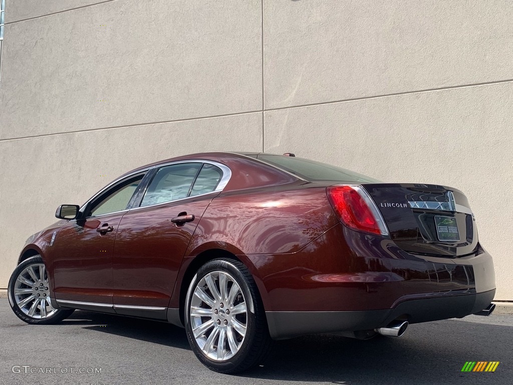 2009 MKS AWD Sedan - Cinnamon Metallic / Cashmere photo #3