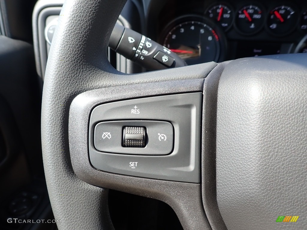 2020 Silverado 1500 Custom Double Cab 4x4 - Northsky Blue Metallic / Jet Black photo #18