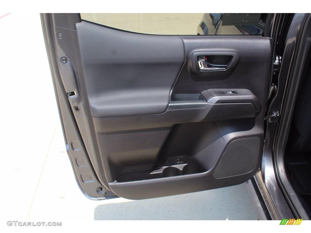 2020 Toyota Tacoma TRD Sport Double Cab TRD Cement/Black Door Panel Photo #139138253