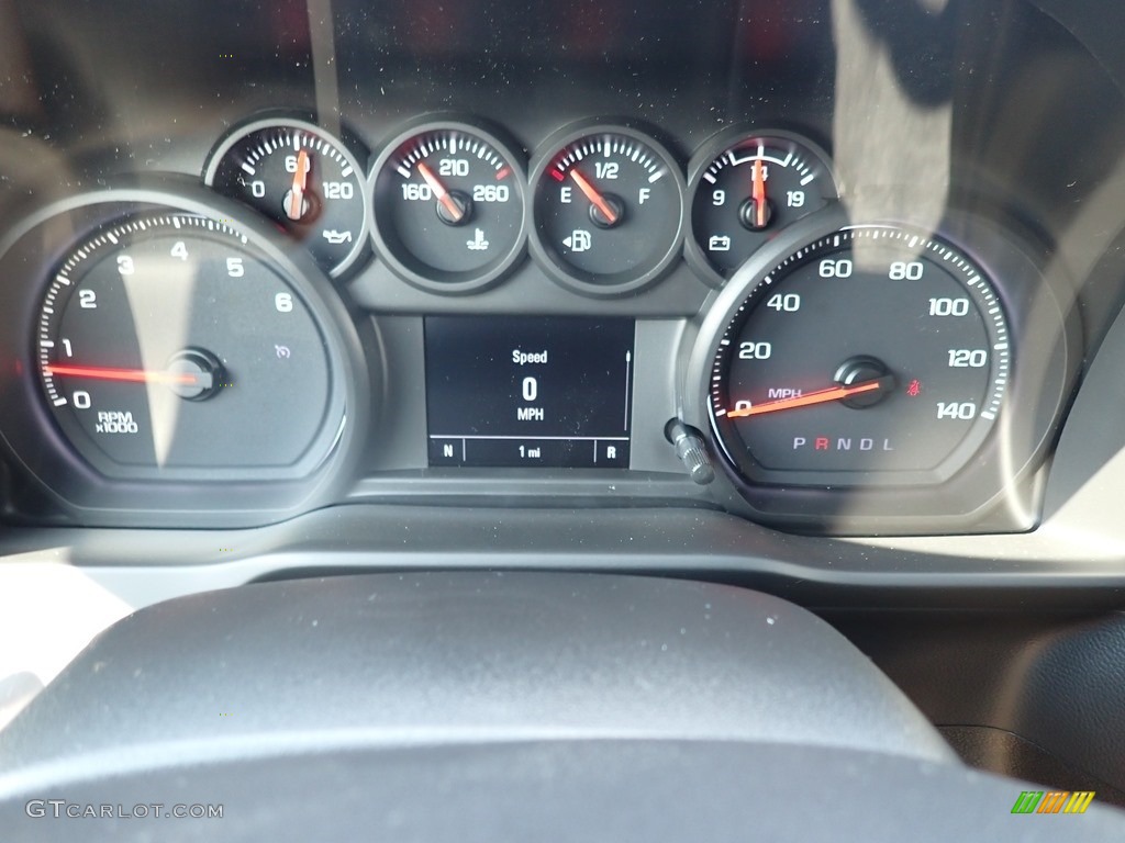 2020 Silverado 1500 Custom Double Cab 4x4 - Northsky Blue Metallic / Jet Black photo #20