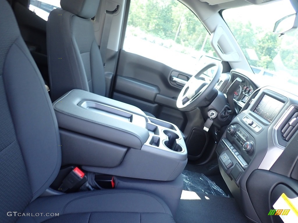 2020 Silverado 1500 Custom Double Cab 4x4 - Northsky Blue Metallic / Jet Black photo #9