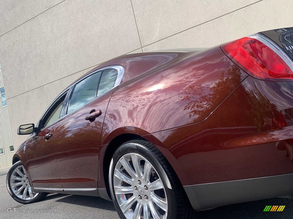 2009 MKS AWD Sedan - Cinnamon Metallic / Cashmere photo #21