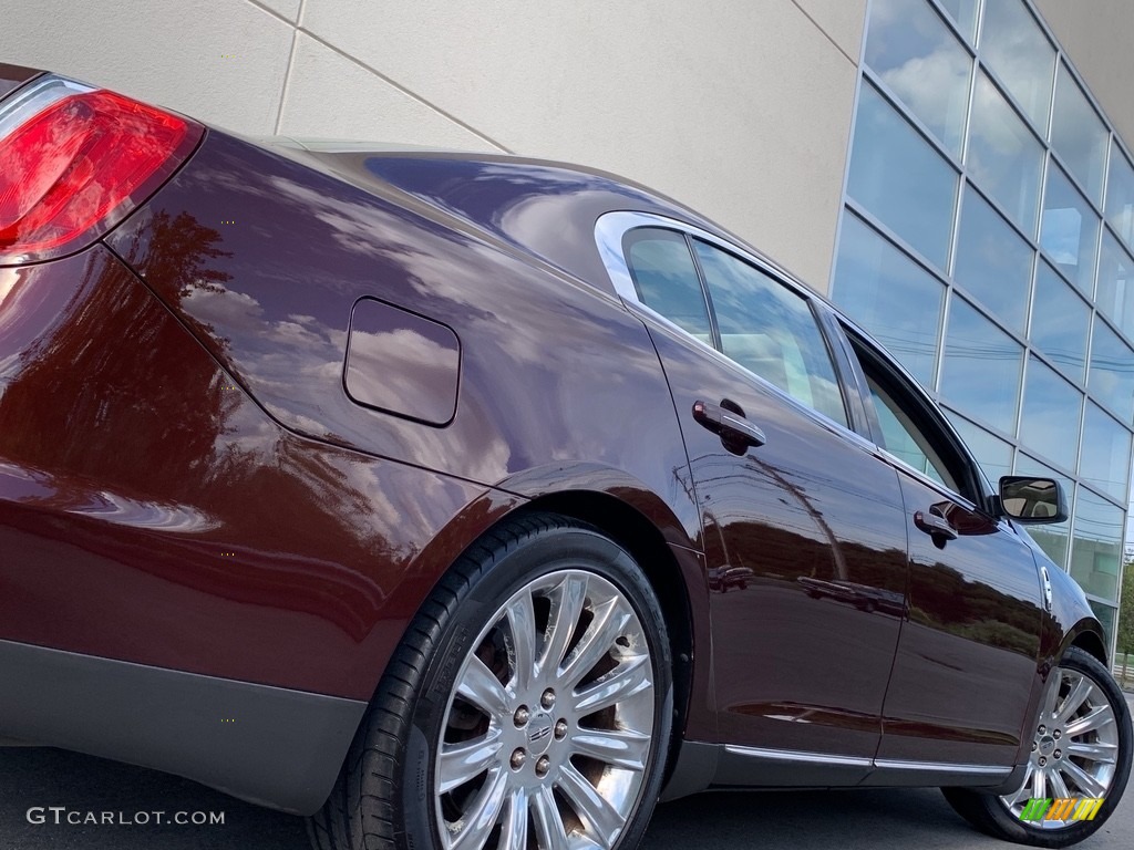 2009 MKS AWD Sedan - Cinnamon Metallic / Cashmere photo #23