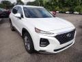 Quartz White - Santa Fe SEL AWD Photo No. 3