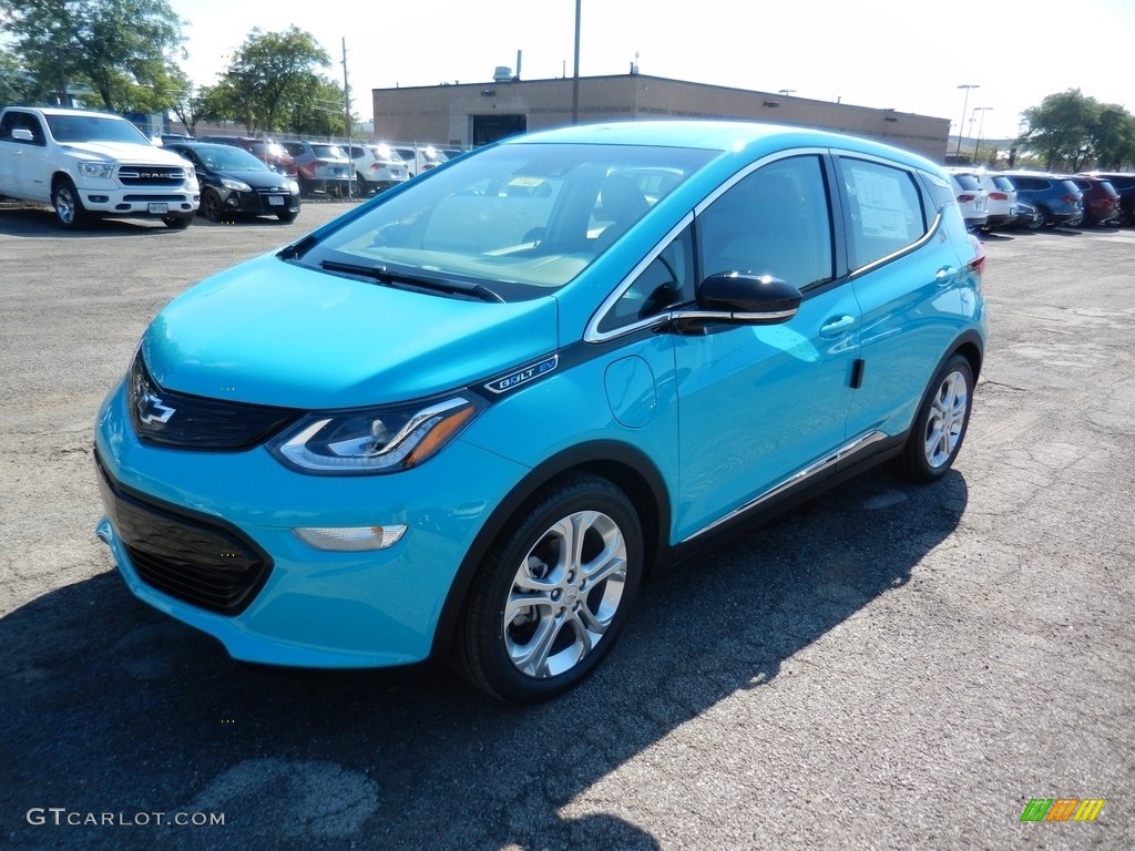 2020 Bolt EV LT - Oasis Blue / Dark Galvanized/­Sky Cool Gray photo #1