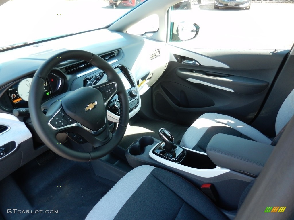 Dark Galvanized/­Sky Cool Gray Interior 2020 Chevrolet Bolt EV LT Photo #139138706