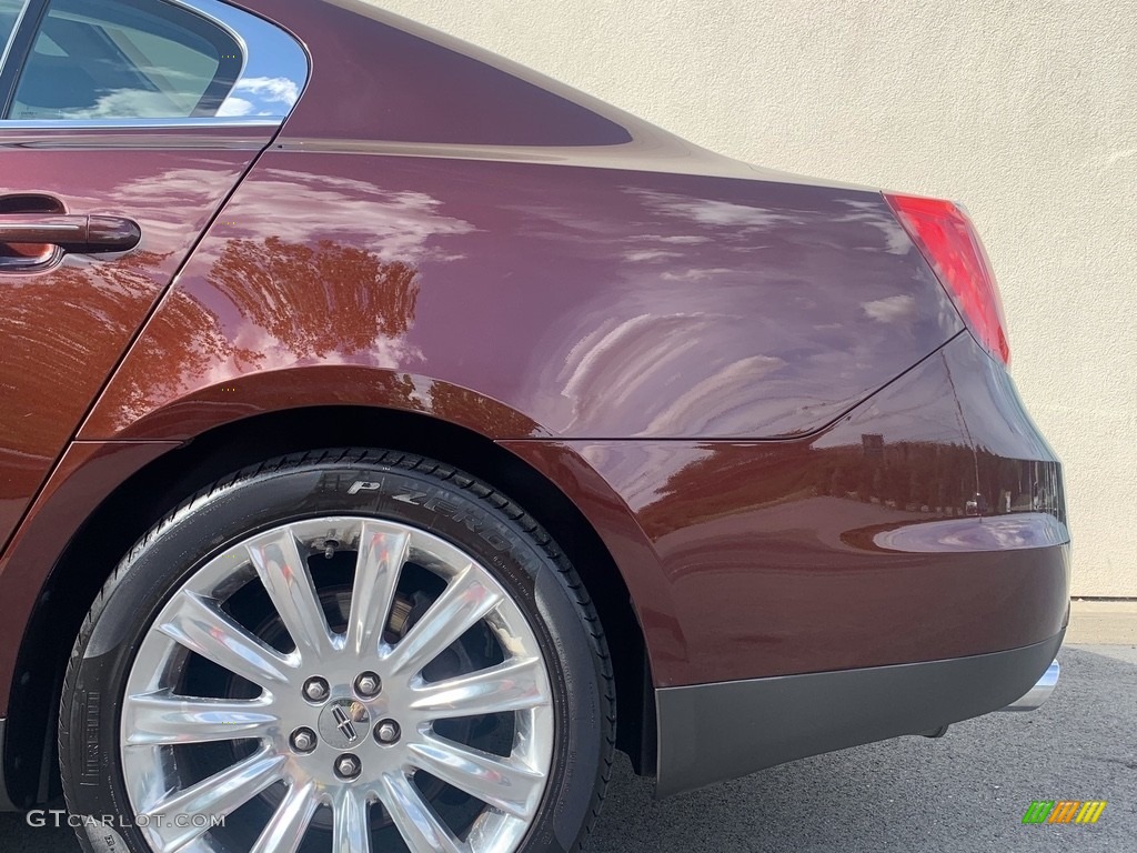 2009 MKS AWD Sedan - Cinnamon Metallic / Cashmere photo #36
