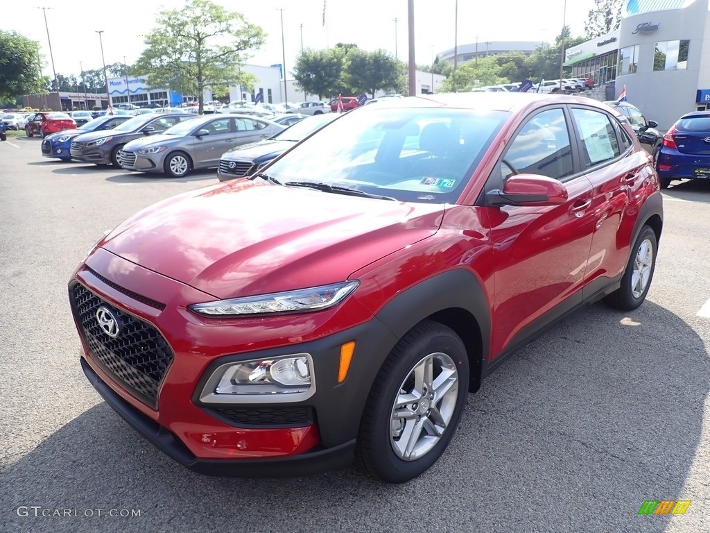 2021 Kona SE AWD - Pulse Red / Black photo #5