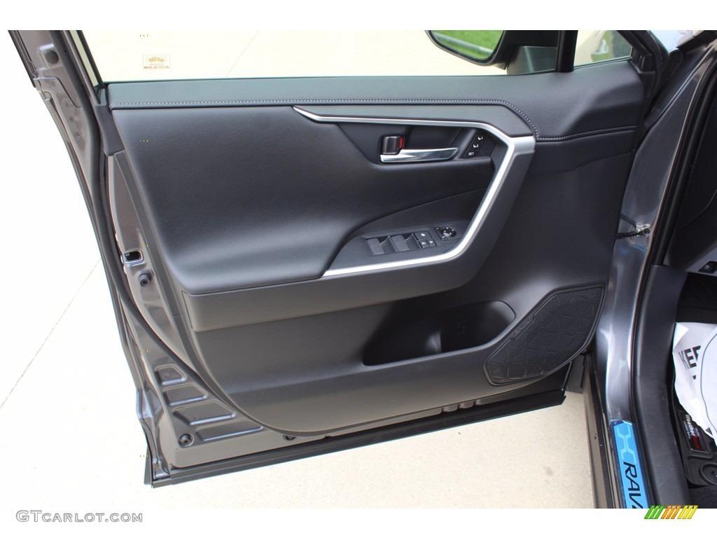 2020 Toyota RAV4 Limited AWD Hybrid Black Door Panel Photo #139139006
