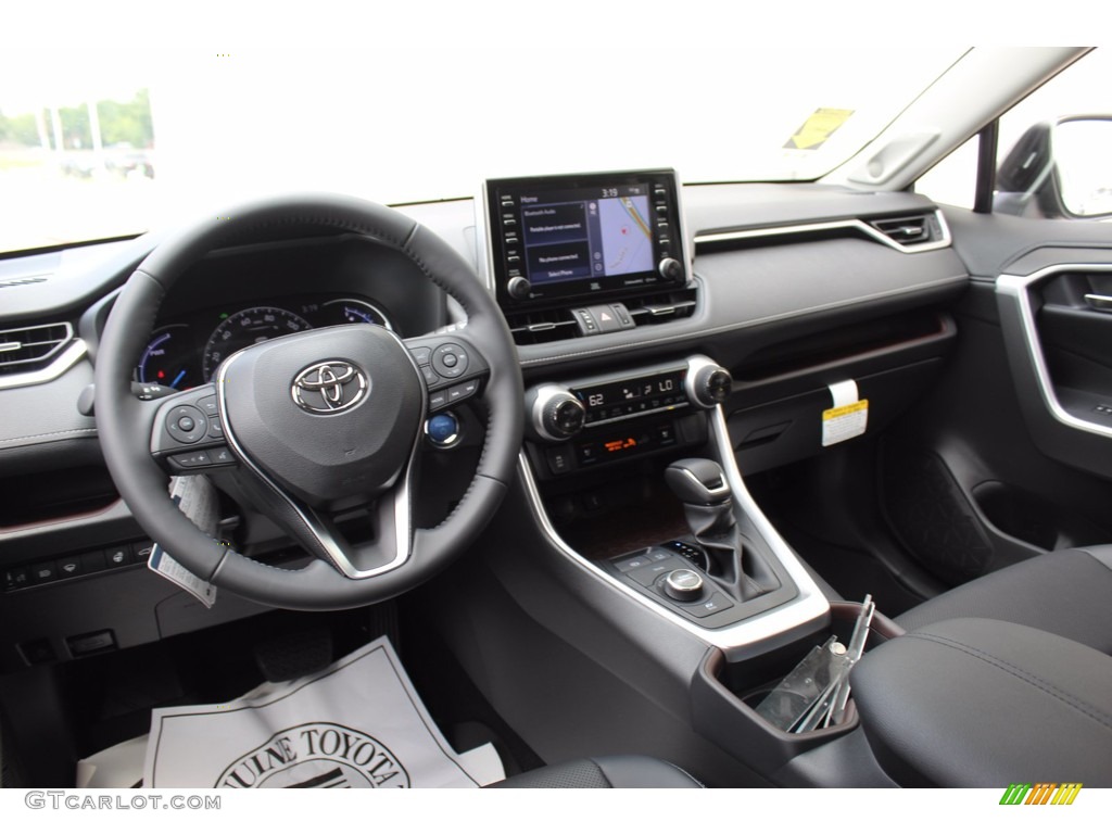 2020 Toyota RAV4 Limited AWD Hybrid Black Dashboard Photo #139139231