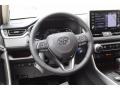 Black 2020 Toyota RAV4 Limited AWD Hybrid Steering Wheel