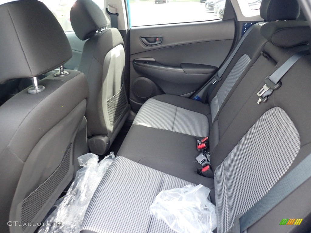 Black Interior 2021 Hyundai Kona SEL AWD Photo #139139291