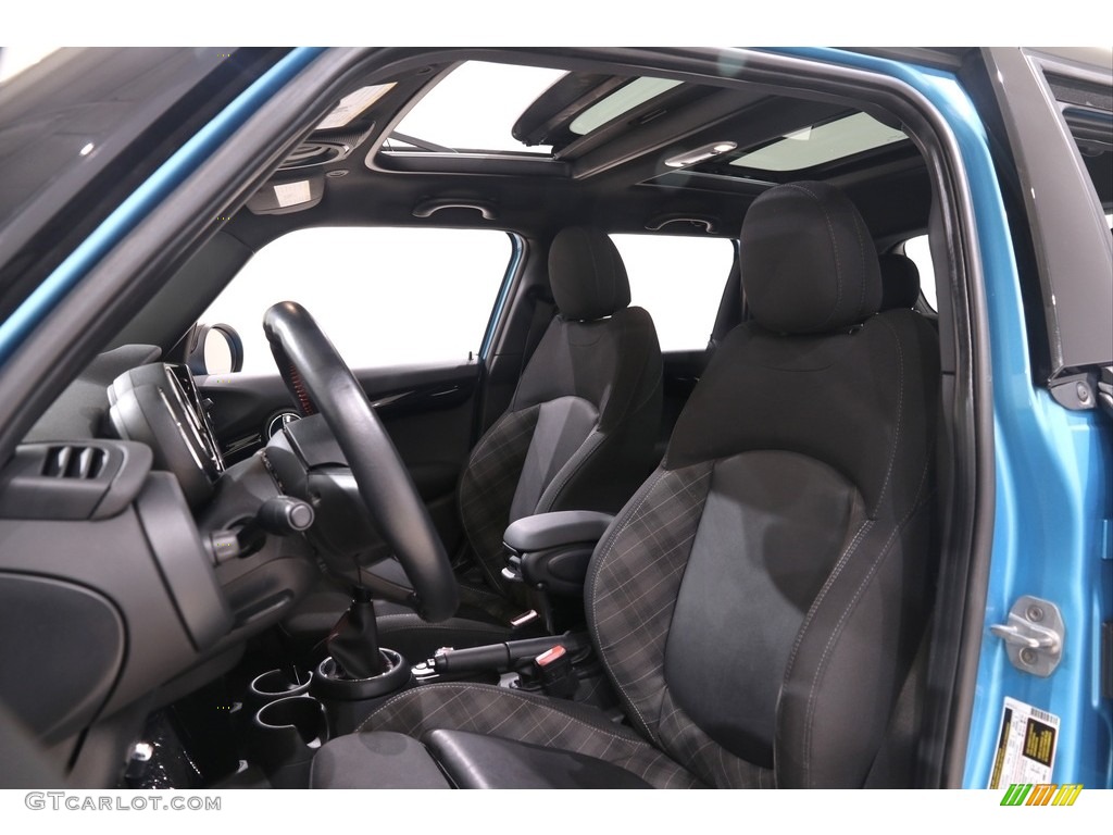 2018 Hardtop Cooper S 4 Door - Electric Blue Metallic / Diamond Carbon Black photo #7