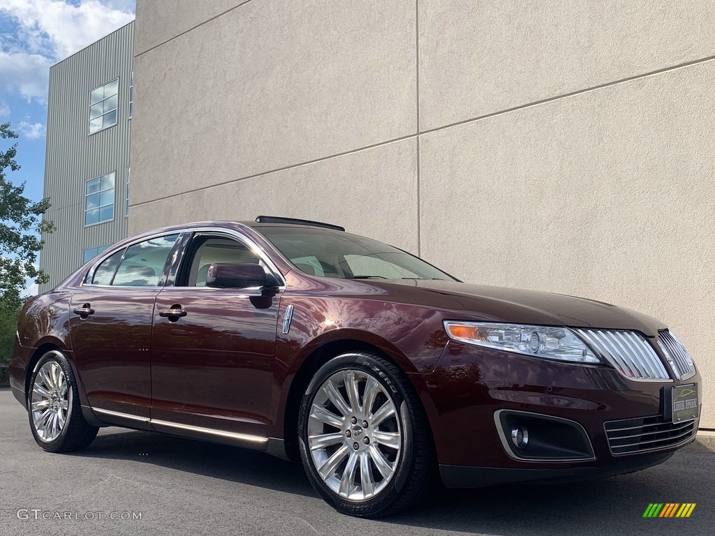 2009 MKS AWD Sedan - Cinnamon Metallic / Cashmere photo #103