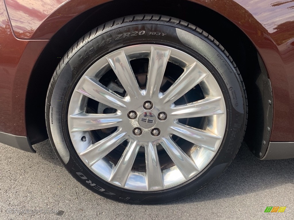 2009 MKS AWD Sedan - Cinnamon Metallic / Cashmere photo #113