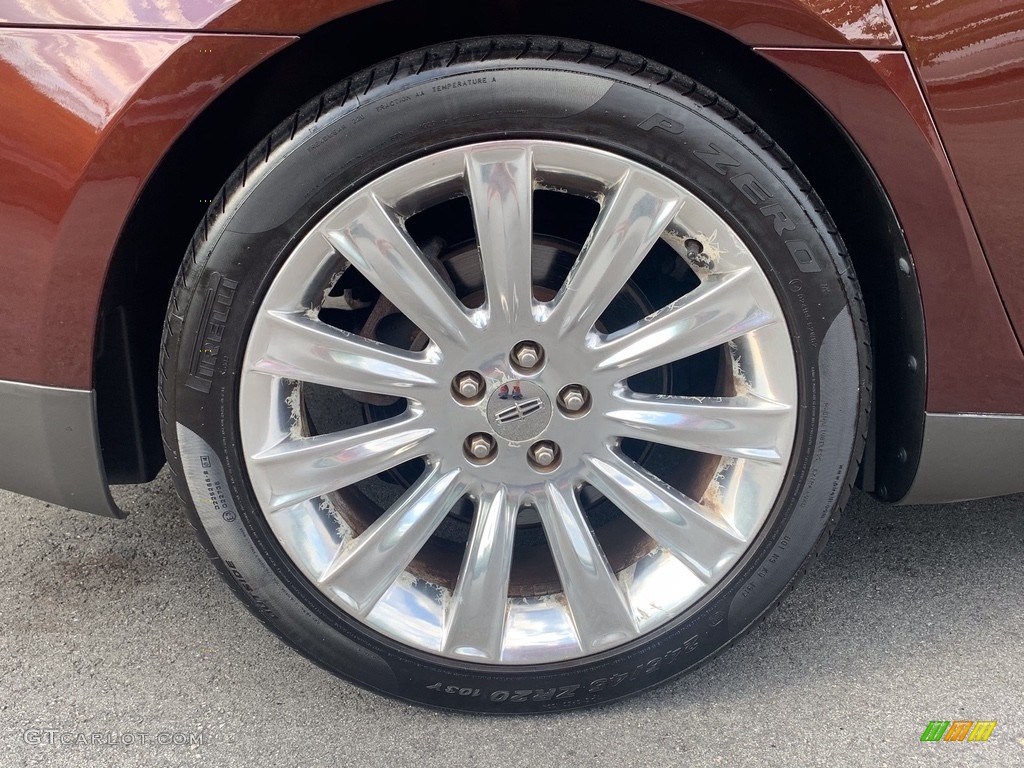 2009 MKS AWD Sedan - Cinnamon Metallic / Cashmere photo #115