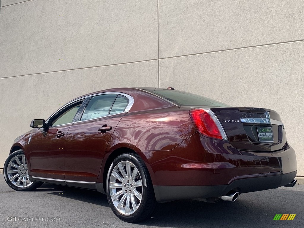 2009 MKS AWD Sedan - Cinnamon Metallic / Cashmere photo #122