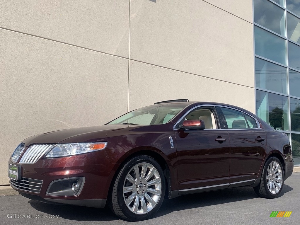 2009 MKS AWD Sedan - Cinnamon Metallic / Cashmere photo #125