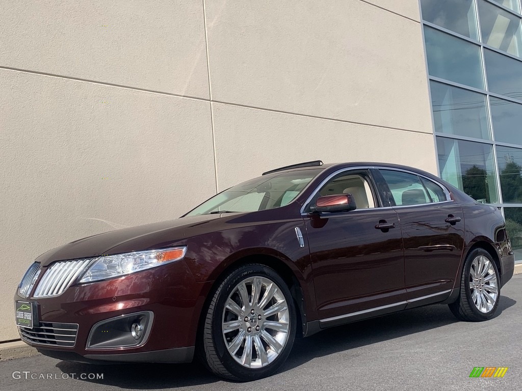 2009 MKS AWD Sedan - Cinnamon Metallic / Cashmere photo #129