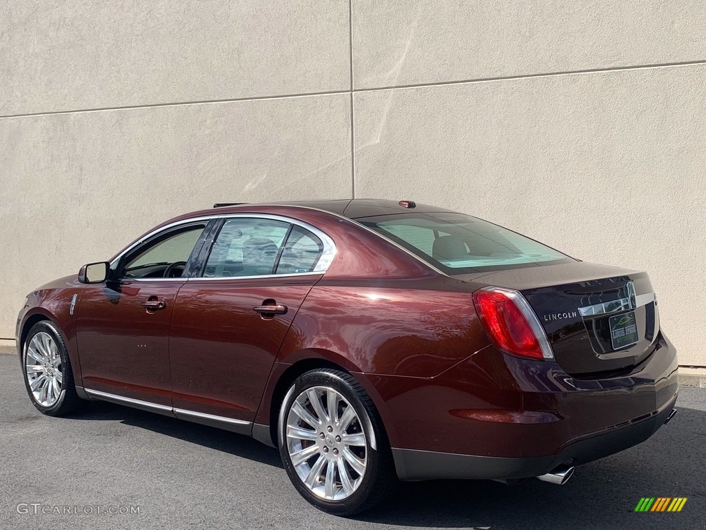 2009 MKS AWD Sedan - Cinnamon Metallic / Cashmere photo #134